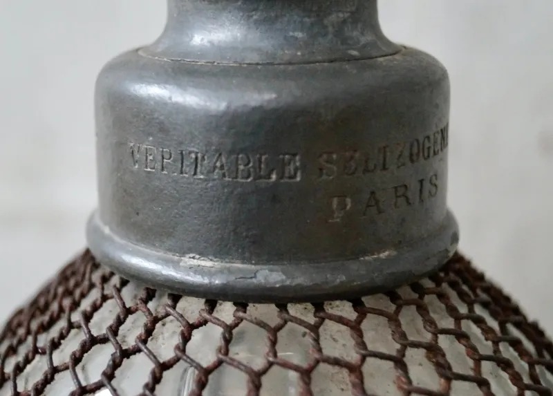 Pamono French Double Gourd Soda Syphon, 1890s> Bottles, Carafes & Jugs