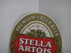 Discount Pamono French Double-Sided Stella Artois License Plate, 1970