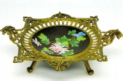 Clearance Pamono French Empire Bowl on Stand, 1890s