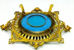 Clearance Pamono French Empire Bowl on Stand, 1890s
