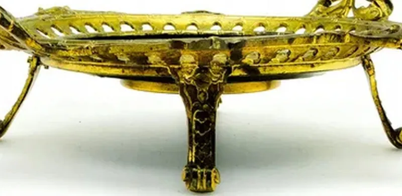 Clearance Pamono French Empire Bowl on Stand, 1890s