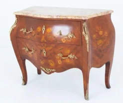 Discount Pamono French Empire Commode Bombe Chest of Drawers, 1890s