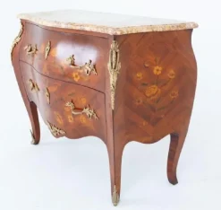 Discount Pamono French Empire Commode Bombe Chest of Drawers, 1890s