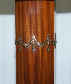 Pamono French Empire Hardwood Chess Table in Marble & Ormolu, 1900s><noscript><img width=