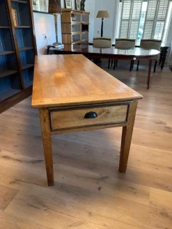 Pamono French Farmhouse Table in Cherry><noscript><img width=