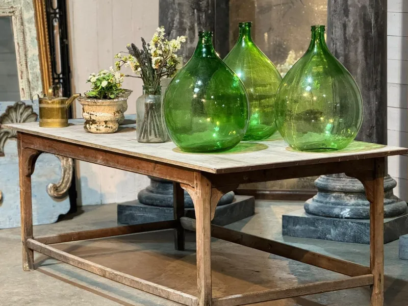 Pamono French Florist's Table, 1880s> Worktables & Workbenches