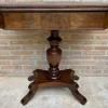 Discount Pamono French Fold-Over Game Table in Walnut, 1920