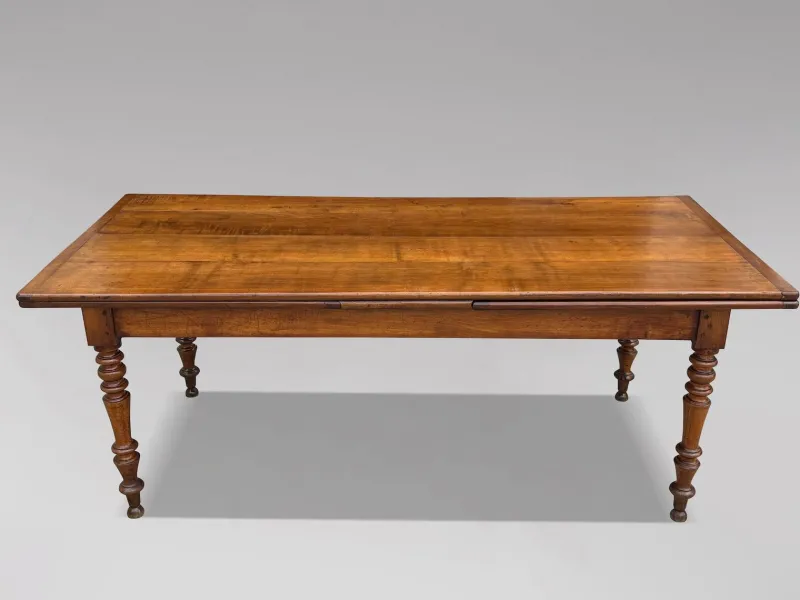 New Pamono French Fruitwood Farmhouse Dining Table, 1860s