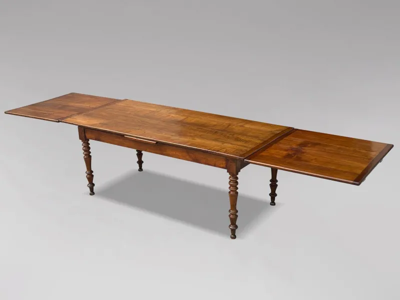 New Pamono French Fruitwood Farmhouse Dining Table, 1860s
