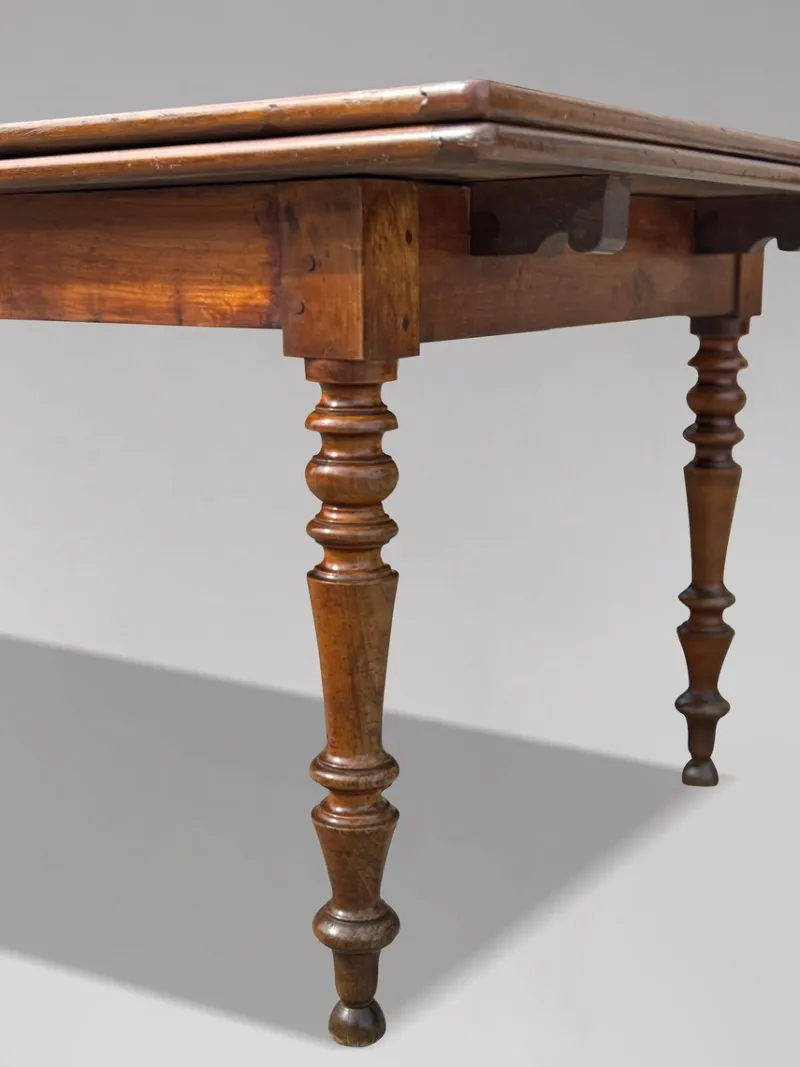New Pamono French Fruitwood Farmhouse Dining Table, 1860s