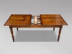 New Pamono French Fruitwood Farmhouse Dining Table, 1860s