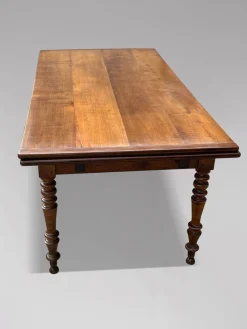 New Pamono French Fruitwood Farmhouse Dining Table, 1860s