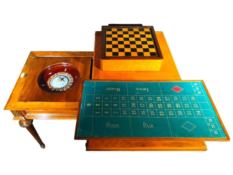 Pamono French Game Table, 19th Century> Game Tables