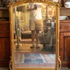 Pamono French Gilded Wood Mirror, 19th Century> Mirrors