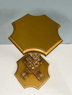 Best Pamono French Gilt Pedestal Stands, 1930s, Set of 2