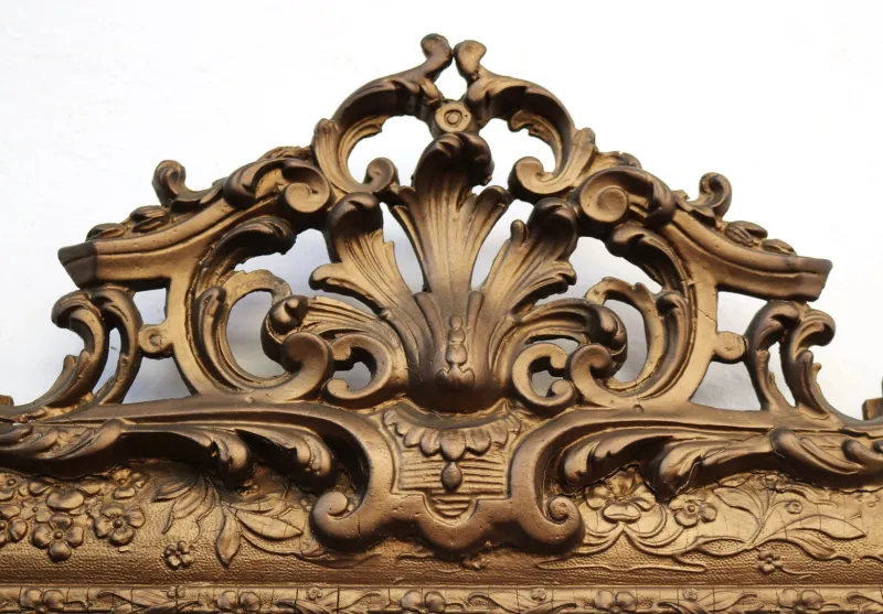 Clearance Pamono French Gilt Wood Mirror, 19th Century