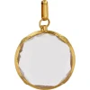 Pamono French Glass and 18 Karat Yellow Gold Locket Pendant, 20th Century> Necklaces