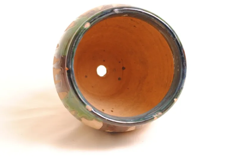 Pamono French Glazed Terracotta Planter, 1950s> Planters And Jardiniere