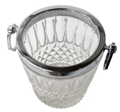 Discount Pamono French Hand Made Cut Crystal Champagne Bucket, 1980s