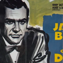 Pamono French James Bond 007 Dr. No Grande Release Poster, 1962><noscript><img width=