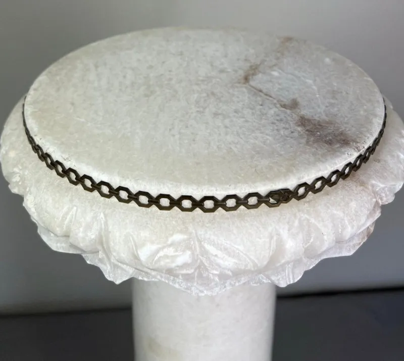 Pamono French Lighting Column Mounted on Brass Paws> Pedestals And Columns