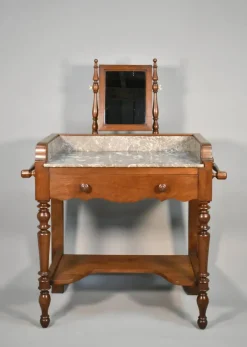 Sale Pamono French Louis Philippe Style Washstand in Oak, 1920s
