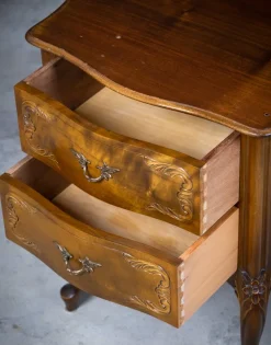 Discount Pamono French Louis XV Style Bedside Tables, 20th Century, Set of 2