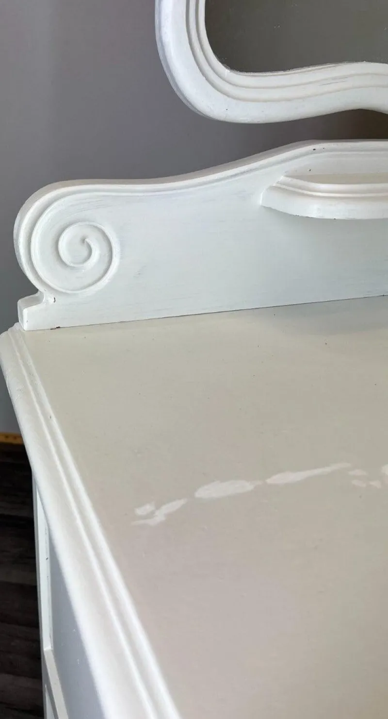 Pamono French Louis XVI Style Carved Dressing Table> Dressing Tables