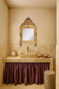 Pamono French Louis XVI Style Gilt Mirror with Crest, 1930s><noscript><img width=