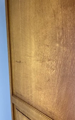 Pamono French Louis XVI Style Oak 4-Door Armoire><noscript><img width=