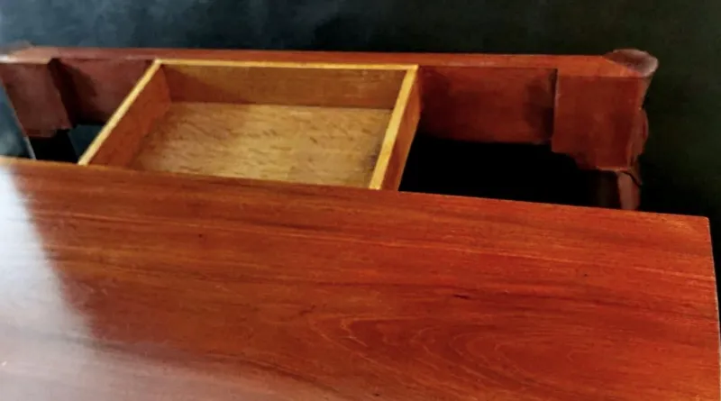 Pamono French Louis-Philippe Mahogany Game Table> Game Tables
