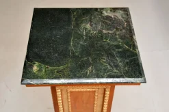 Pamono French Marble Top Pedestal Column, 1960s><noscript><img width=