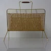 Pamono French Metal Magazine Rack, 1960s> Magazine Racks