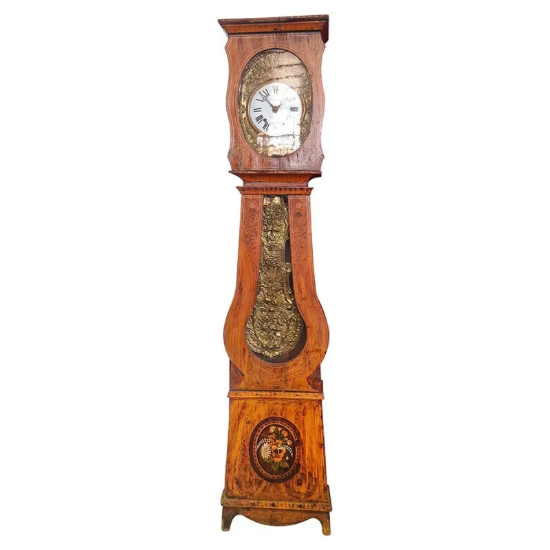Pamono French Morbier Pendulum Clock, Late 19th Century> Clocks