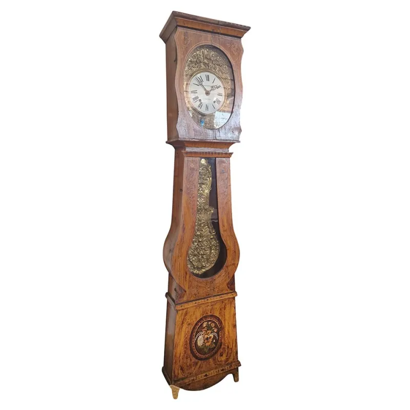 Pamono French Morbier Pendulum Clock, Late 19th Century> Clocks