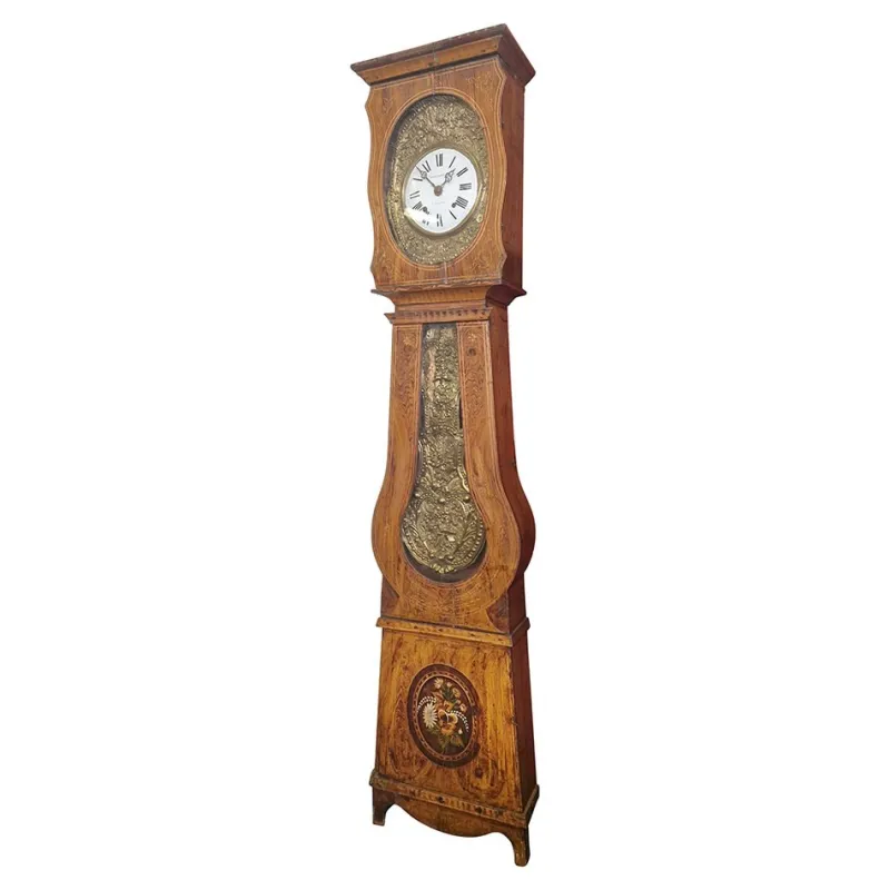 Pamono French Morbier Pendulum Clock, Late 19th Century> Clocks