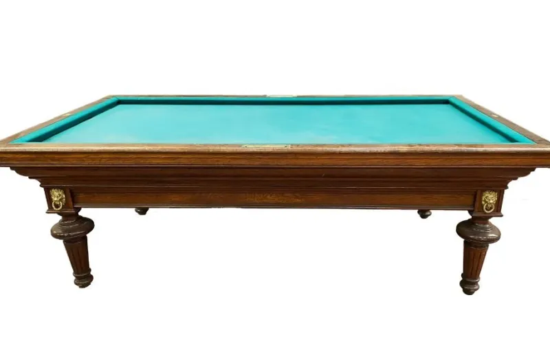Best Pamono French Napoleon III Billiard Table