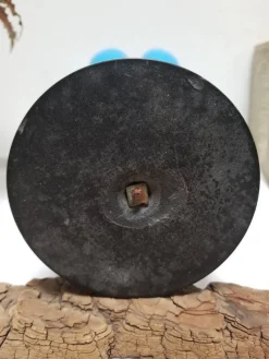 Pamono French Napoleon III Blue Opaline Glass Compotiere Table Centerpiece, 1890s><noscript><img width=