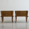 Clearance Pamono French Nightstands, 1940s, Set of 2