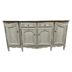 Pamono French Oak Breakfront Buffet, Early 20th Century> Sideboards & Buffets