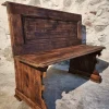 Pamono French Pine Bench, 1920s> Benches