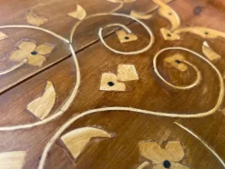 Sale Pamono French Platter in Wood Marquetry Made