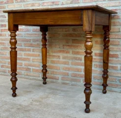 Pamono French Provincial Worktable, 1890s><noscript><img width=