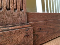 Pamono French Renaissance Style Mirror in Oak, 1870s><noscript><img width=
