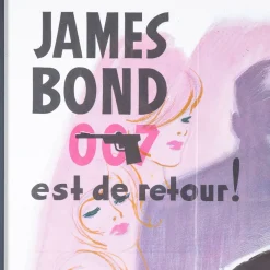 Pamono French Re-Release James Bond 007 'From Russia With Love' Poster, 1970s><noscript><img width=