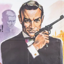 Pamono French Re-Release James Bond 007 'From Russia With Love' Poster, 1970s><noscript><img width=