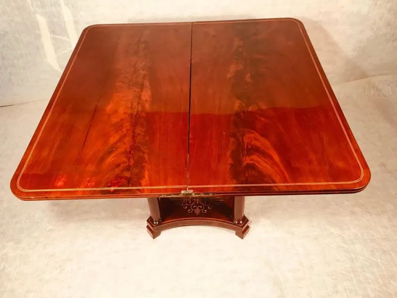 Sale Pamono French Restoration Game Table, 1830s