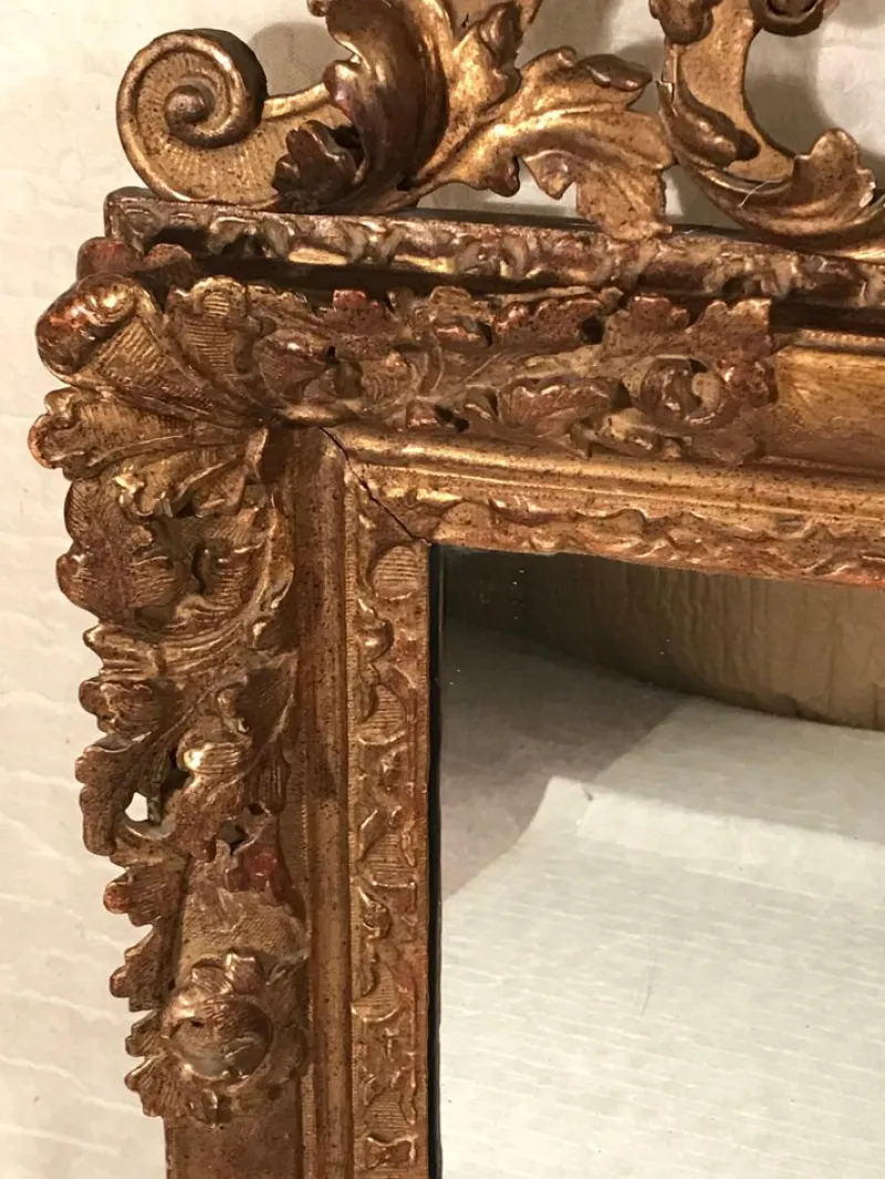 Discount Pamono French Régence Giltwood Mirror, 1760s