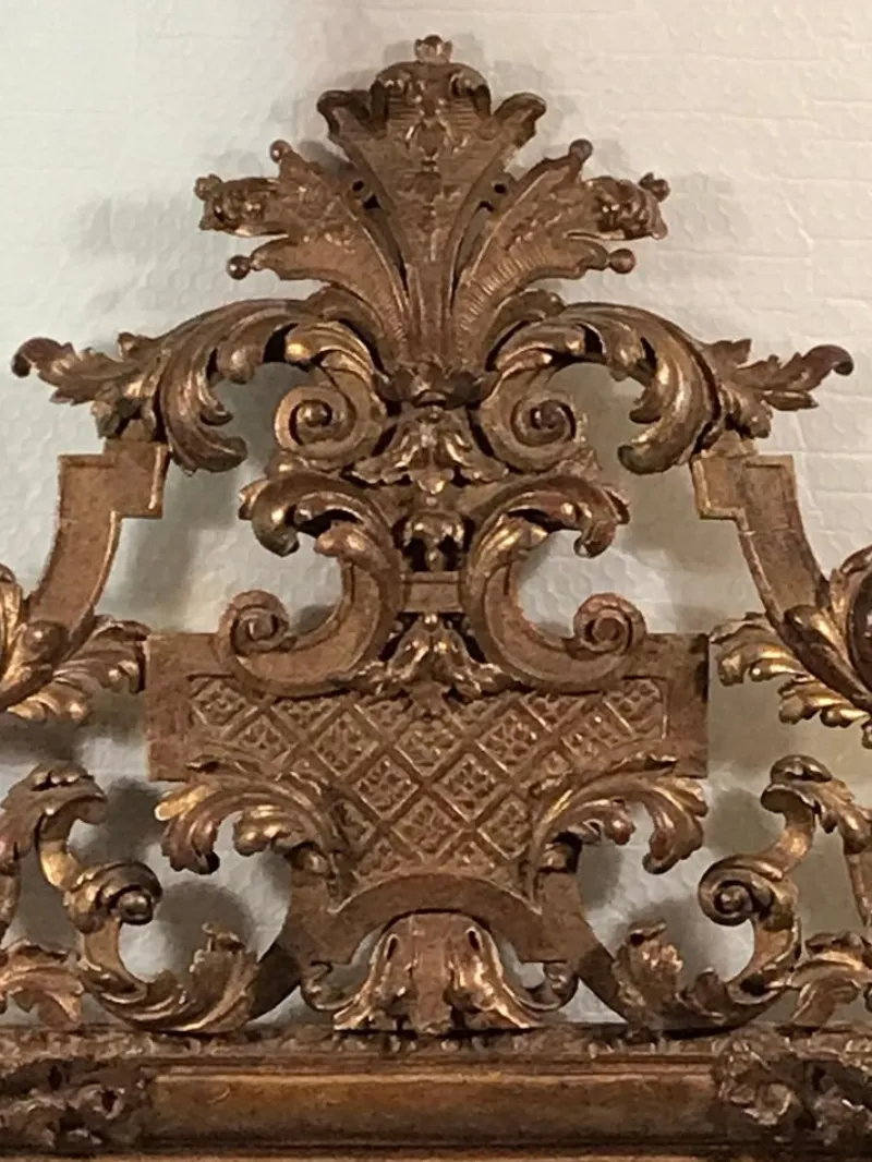 Discount Pamono French Régence Giltwood Mirror, 1760s