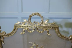 Pamono French Rococo Brass Fire Guard><noscript><img width=
